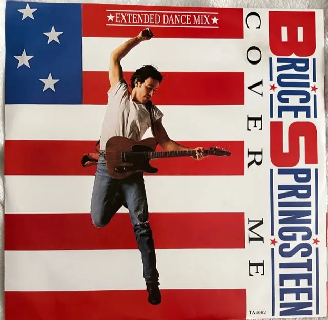 Bruce Springsteen - Cover Me / Dancin' In The Dark 12" Single (Remix) Import Lp Vinyl - Used 1