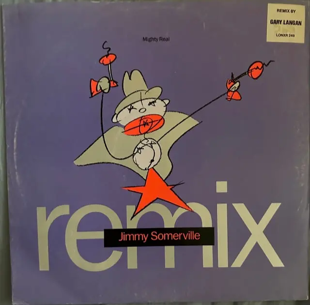Jimmy Somerville -  Mighty Real  (Import 12" Single) (Sleeve Wear) Lp Vinyl  - Used 1