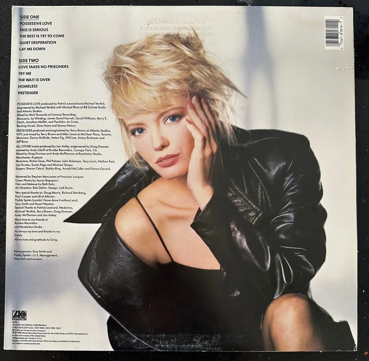Marilyn Martin - This Is Serious Lp Vinyl 1988 - Used 2