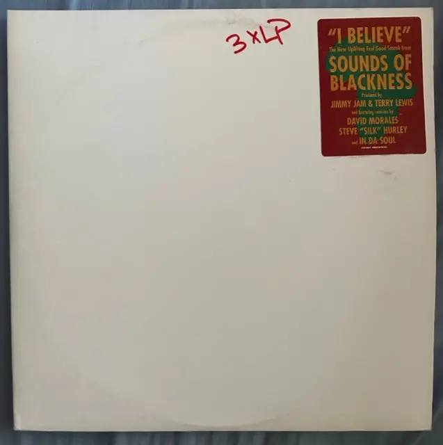 Sounds Of Blackness - I Believe 3X12” Promo Lp Vinyl - Used 1