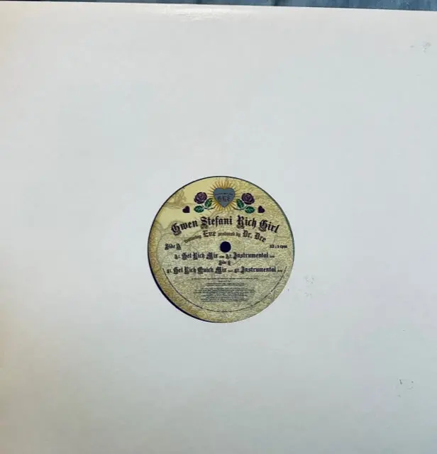 Gwen Stefani Ft: Eve - Rich Girl (Promo 12" Single) Lp Vinyl - Used 1