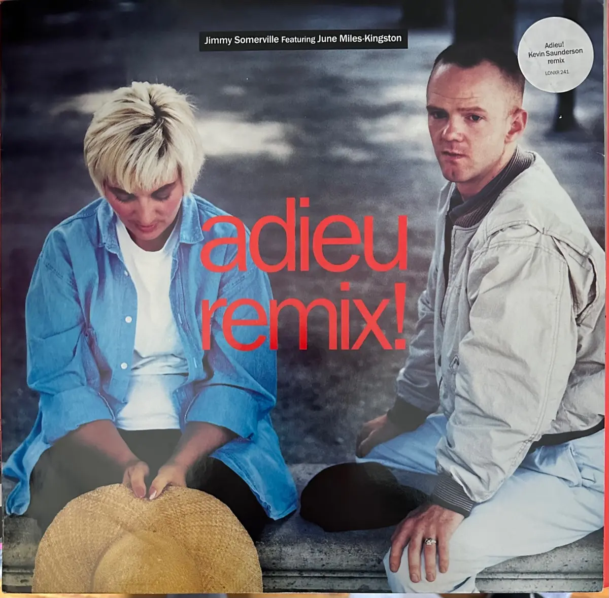 Jimmy Somerville - Comment Te Dire Adieu Remixes (Uk 12" Single) Lp Vinyl - Used 1