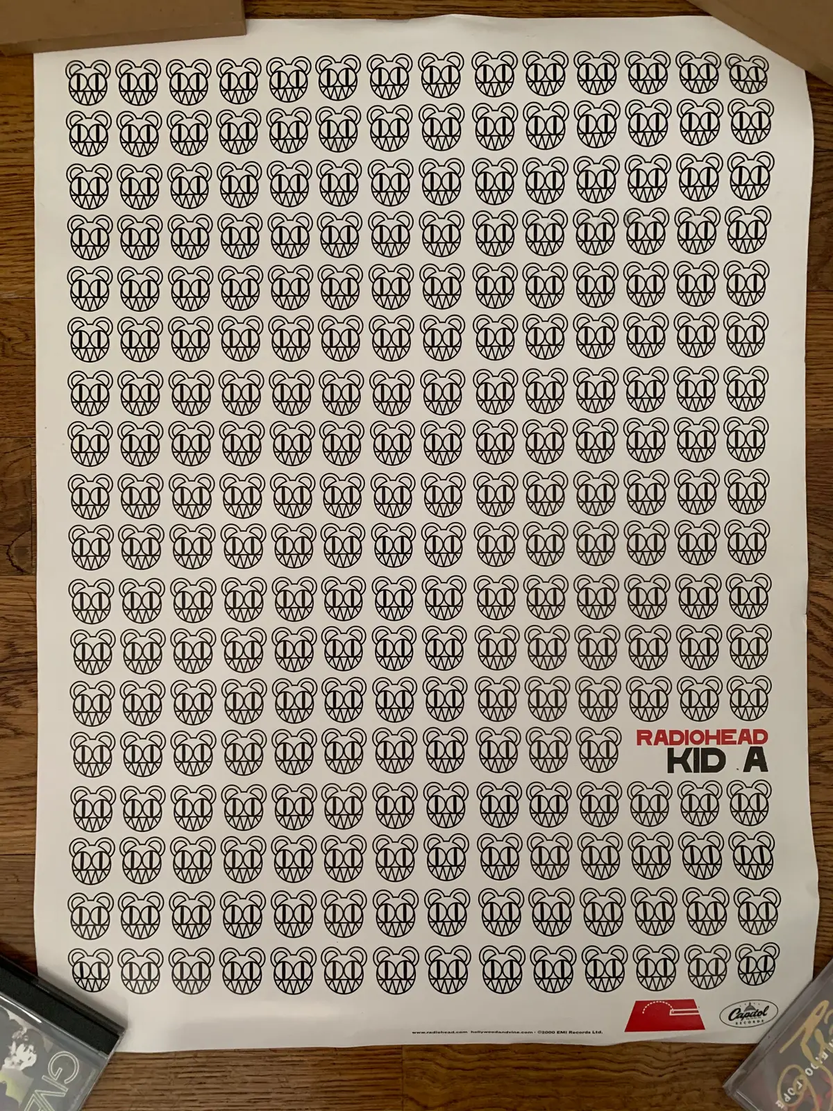 Radiohead -Double Sided Promotional Poster 1