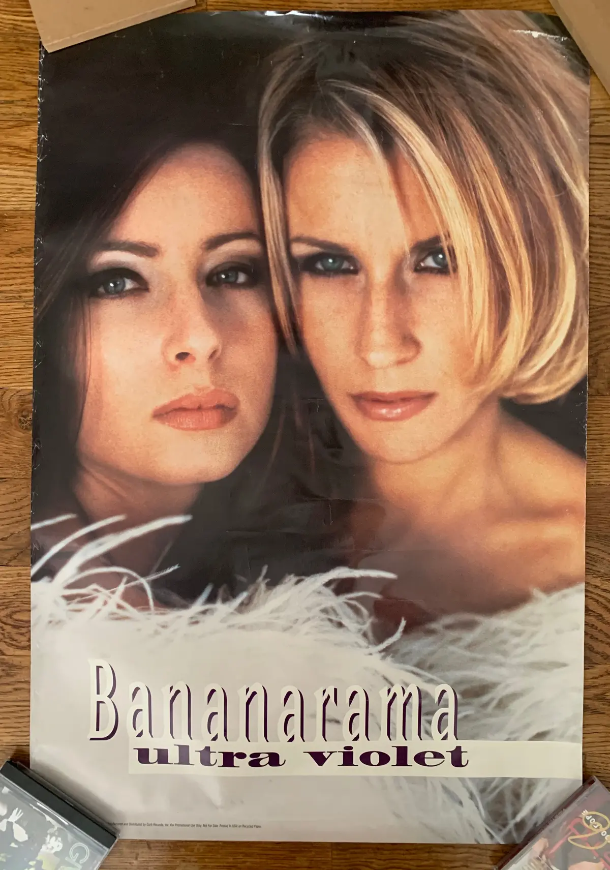 Bananarama - Ultra Violet Promo 90'S Poster - Used 1