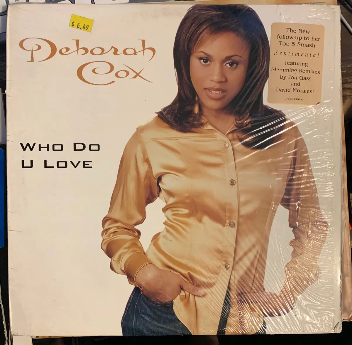 Deborah Cox - Who Do U Love  12" Remix Lp Vinyl - Used 1