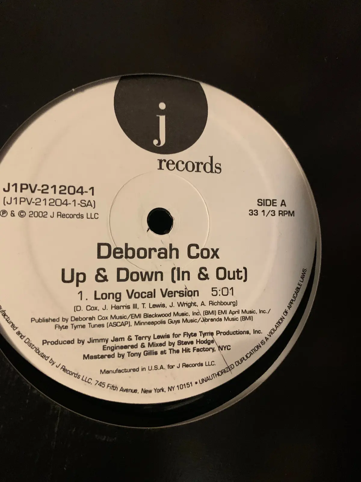 Deborah Cox - 4 Promo 12" Lp Vinyl Set (Remixes Hex Hector, Jr.Vasquez, David Morales++ 2