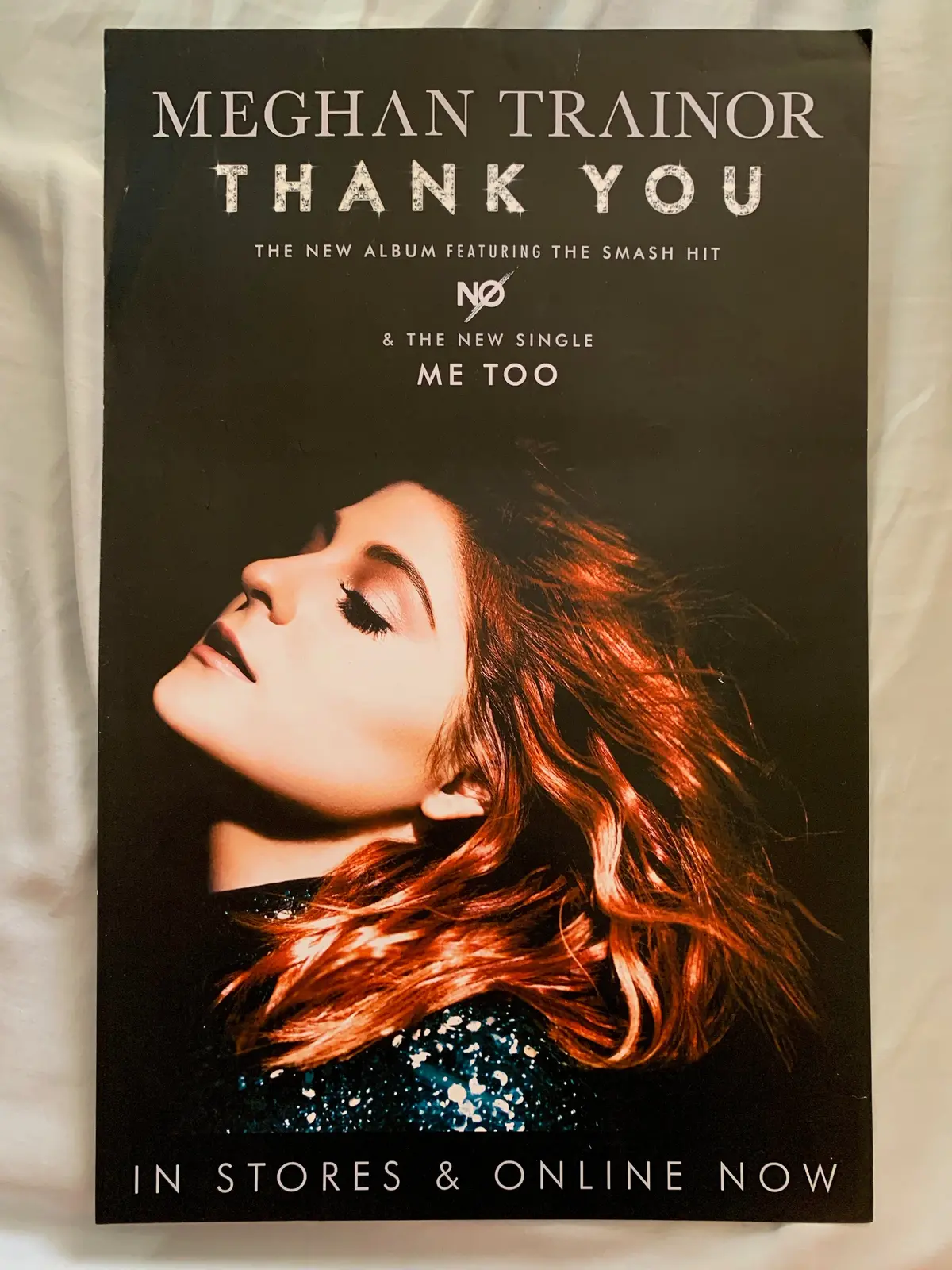 Meghan Trainor - Thank You Promo Poster 11X17 1