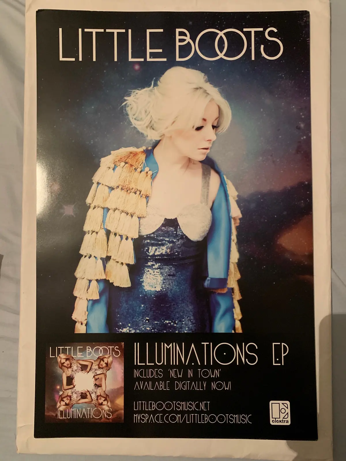 Little Boots - Promo Poster 11X17 Illuminations Debut Album - New 1