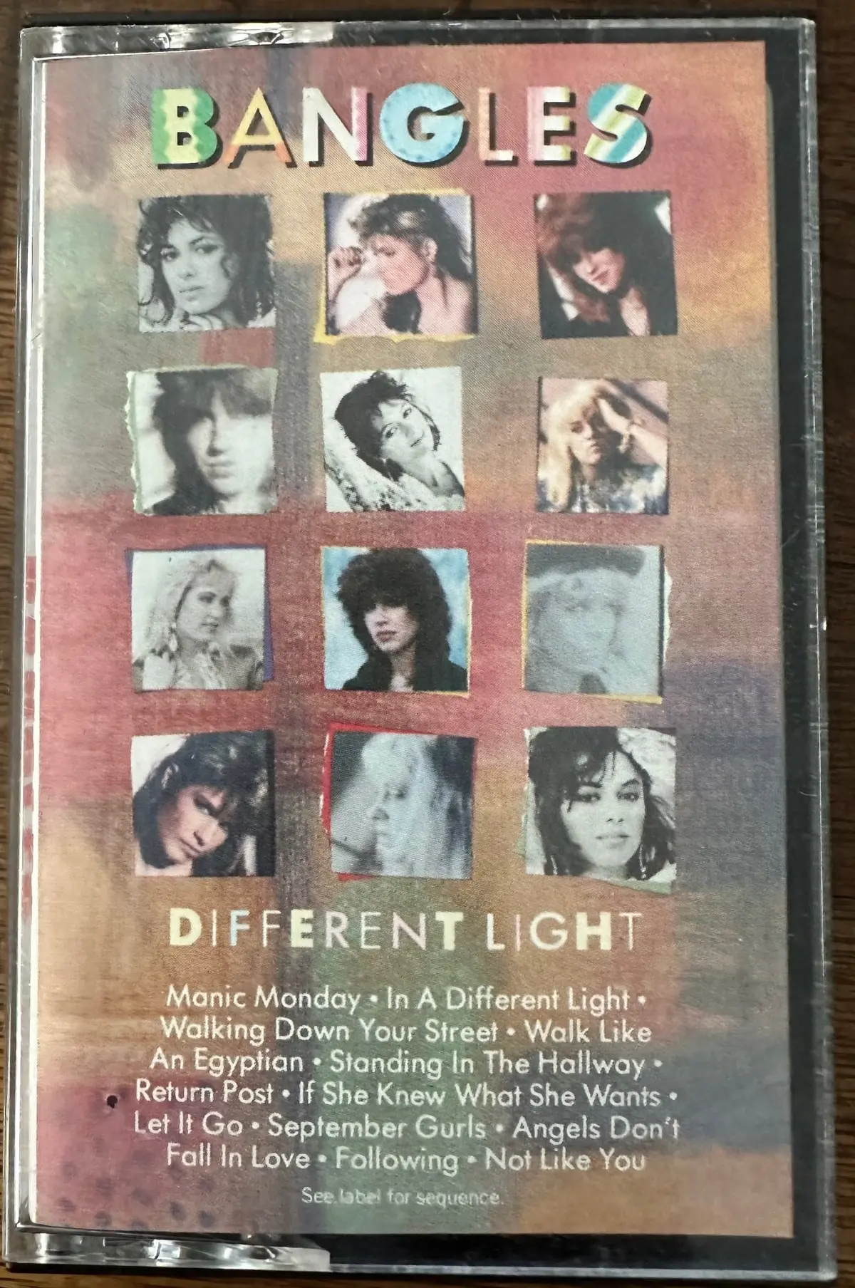 Bangles -Different Light - Audio Cassette - Used 1