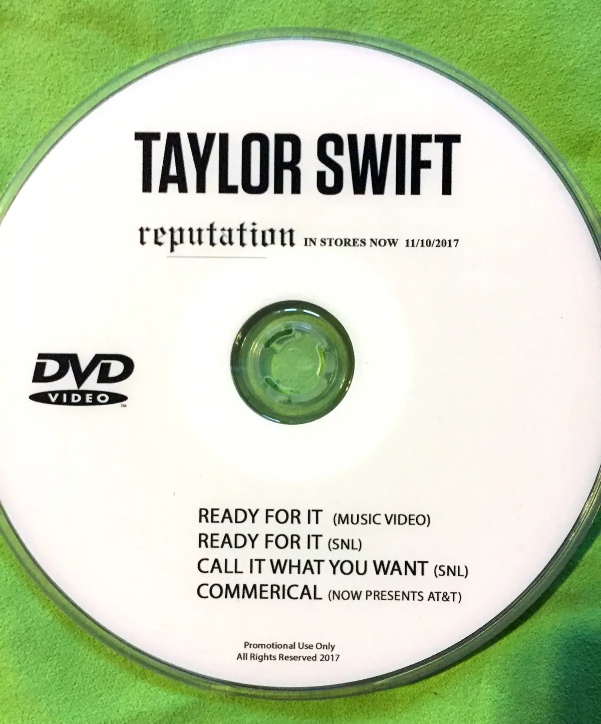 Taylor Swift - Ready For It + Live Dvd Single 1
