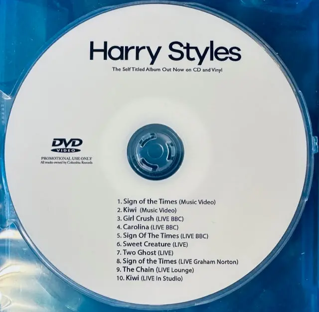 Harry Styles - Live Collection /Videos  Dvd (Ntsc) 1