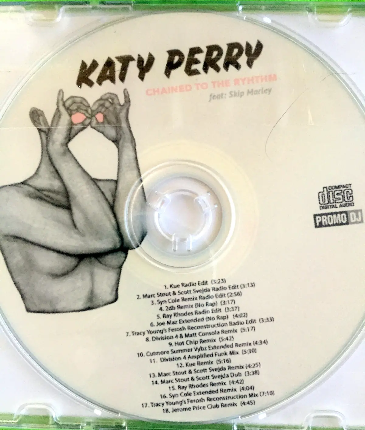 Katy Perry - Chained To The Rhythm (Remixes) Dj Cd Single. 2