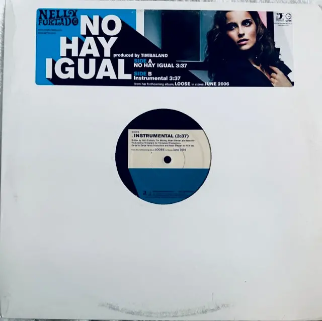Nelly Furtado - No Hay Igual (Promo)   12"  Single Lp Vinyl - Used 1