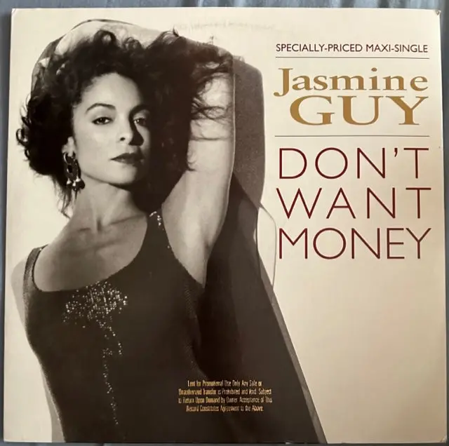 Jasmine Guy - Don't Want Money (Maxi-12" Single) Lp Vinyl - Used 1