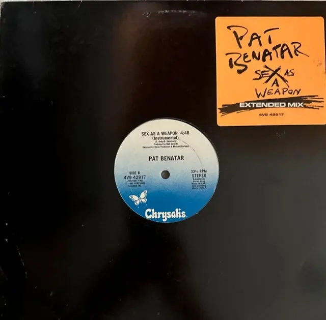 Pat Benatar - Sex As A Weapon  12" Single Lp Vinyl  - Used 1