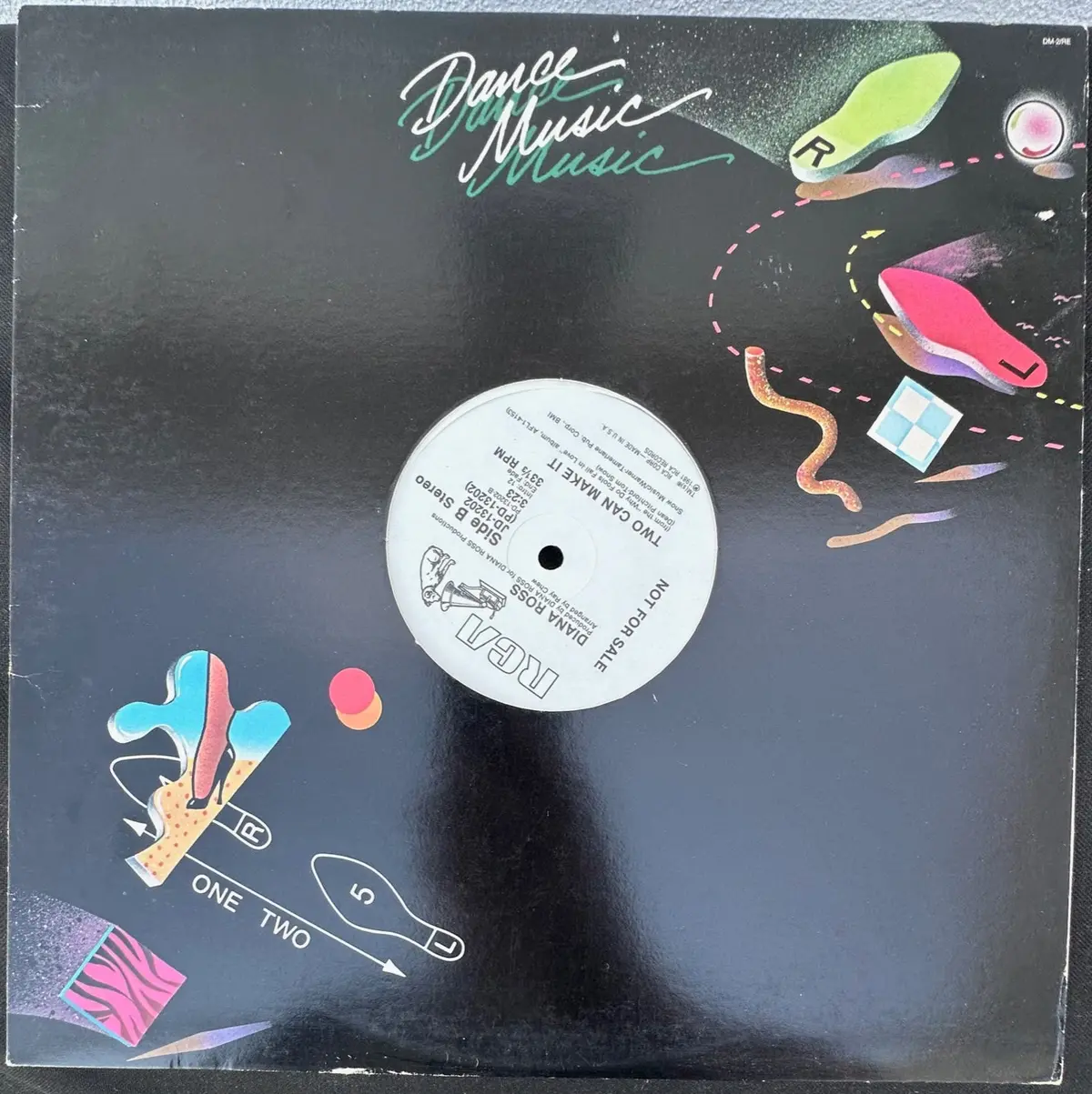 Diana Ross --Work That Body 12" Single Lp Vinyl - Used 1