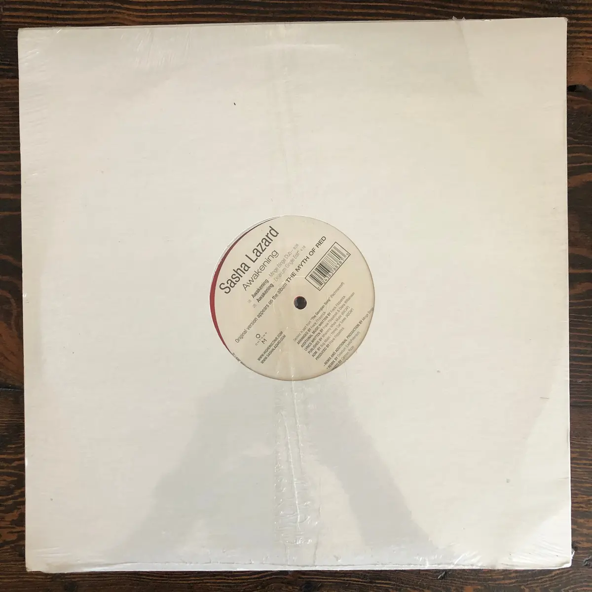 Sasha Lazard - Awakening -Promo Lp Red Vinyl - New 2