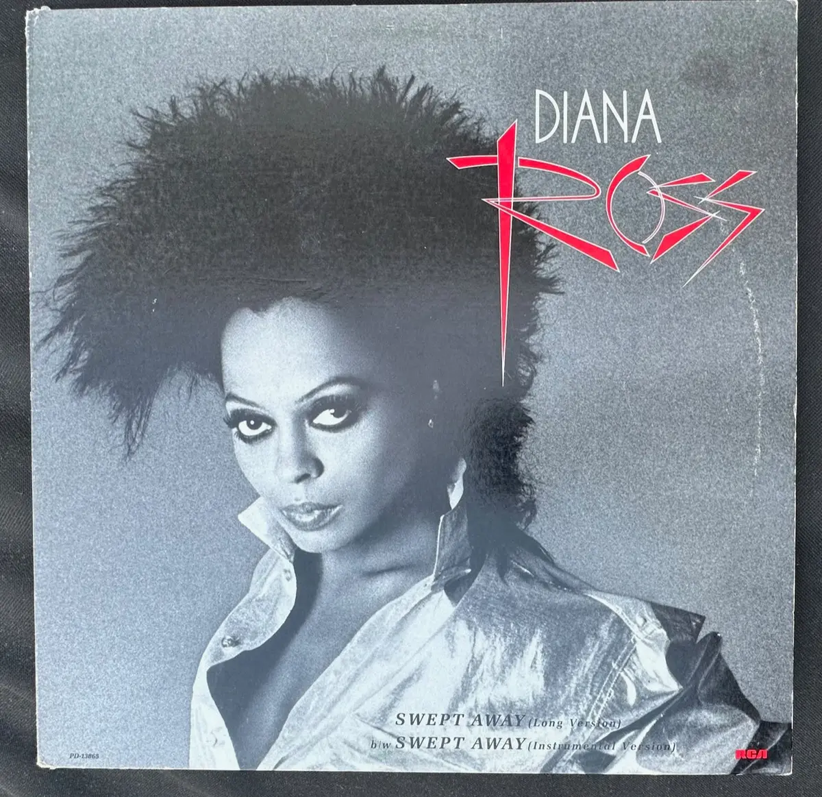 Diana Ross -- Swept Away 12" Single Lp Vinyl - Used 1