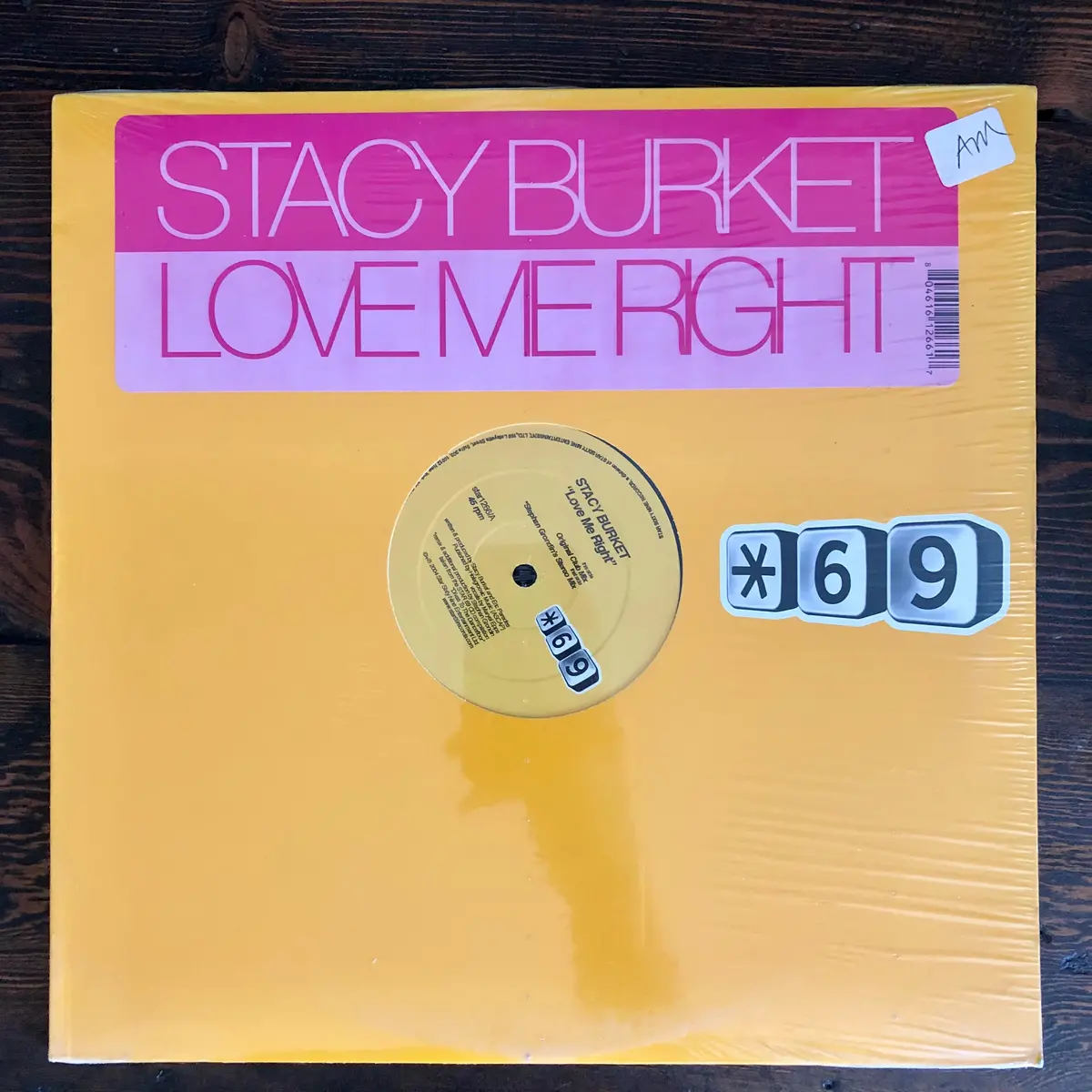 Stacy Burket ‎- Love Me Right - Lp Vinyl - Factory Sealed- New 1