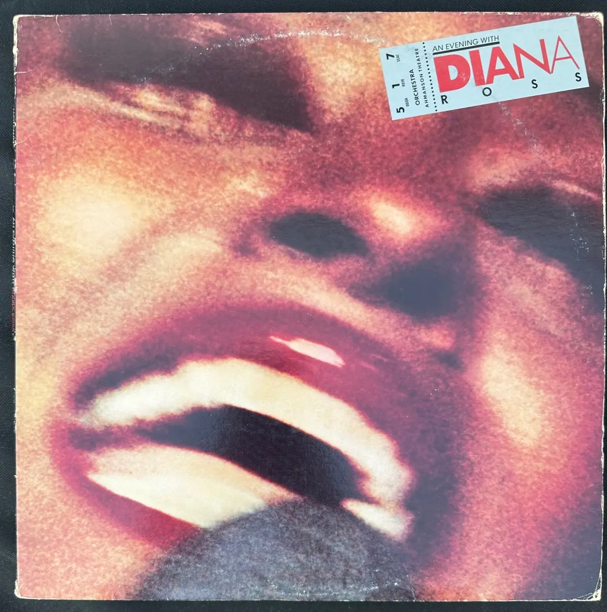 Diana Ross -- An Evening With Diana Live (2Xlp) Vinyl - Used 1