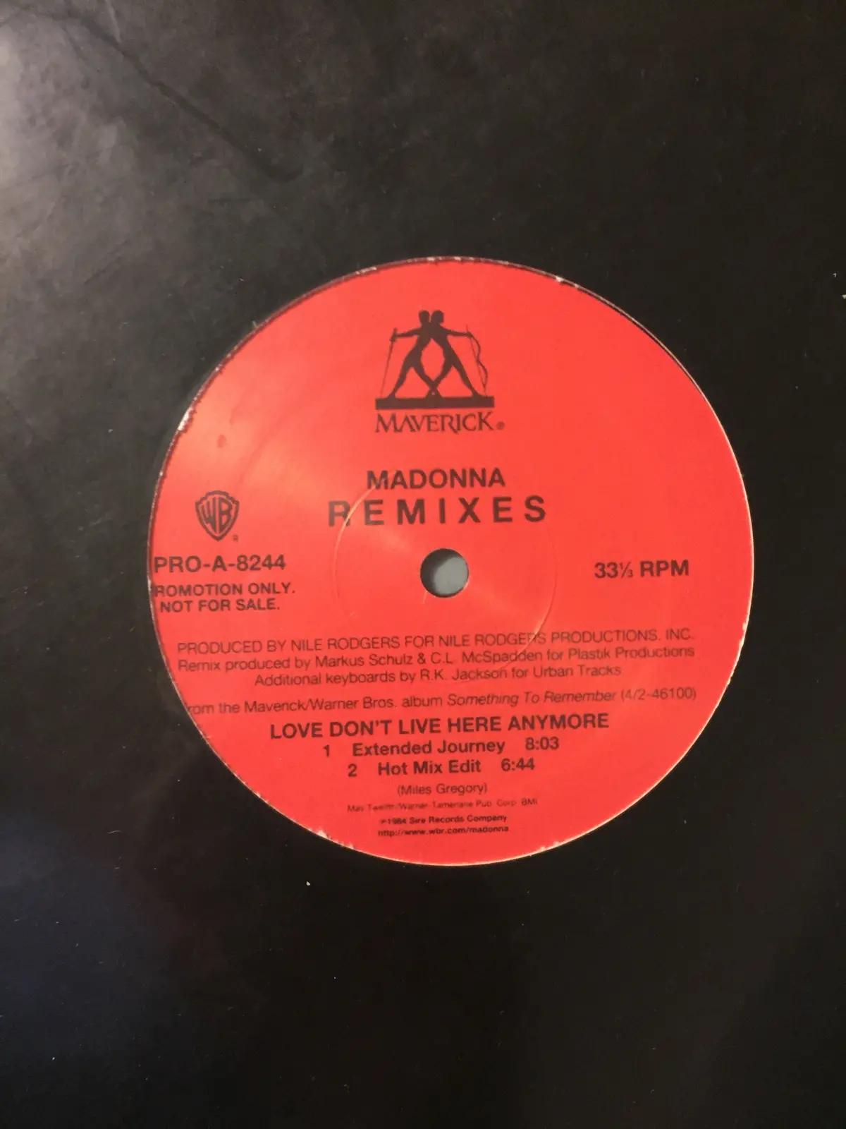Madonna - Love Don't Live Here Anymore 1996 12" Vinyl 1