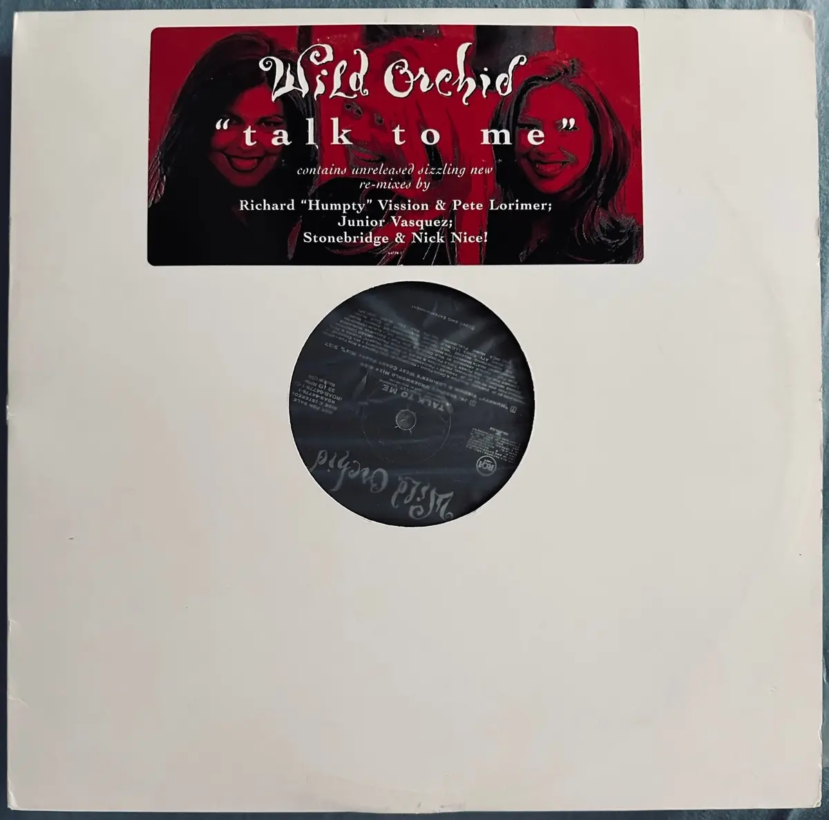 Wild Orchid (Fergie) - Talk To Me (Promo Version) Vinyl Lp - Used 1