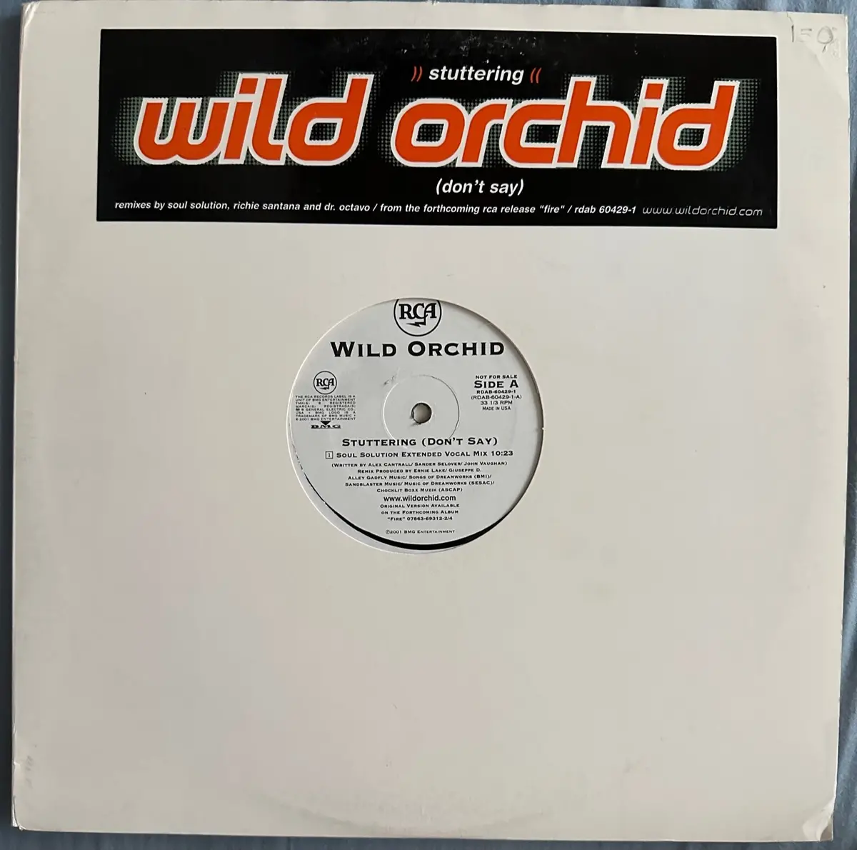 Wild Orchid (Fergie) - Stuttering 2X12" Vinyl Lp - Used 1