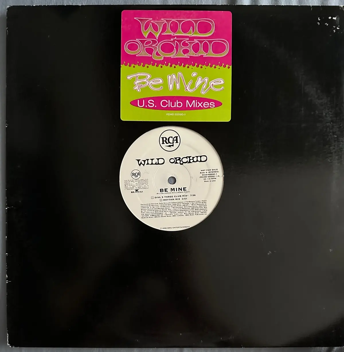 Wild Orchid (Fergie) - Be Mine   Vinyl Lp - Used 1