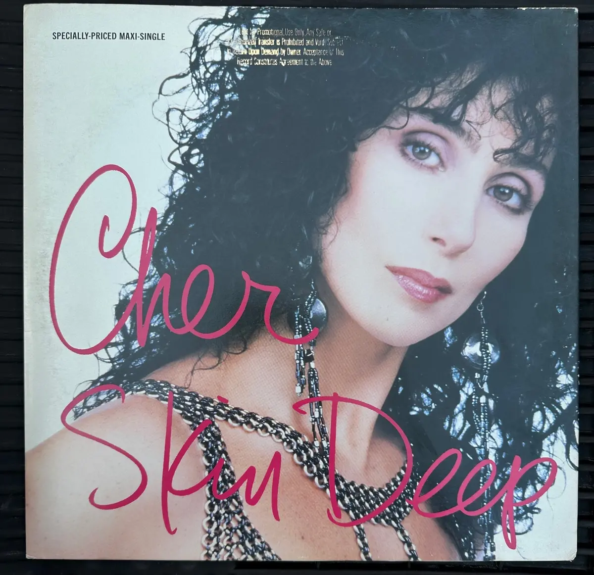 Cher - Skin Deep 12" Single Lp Vinyl (Promo) Used 1