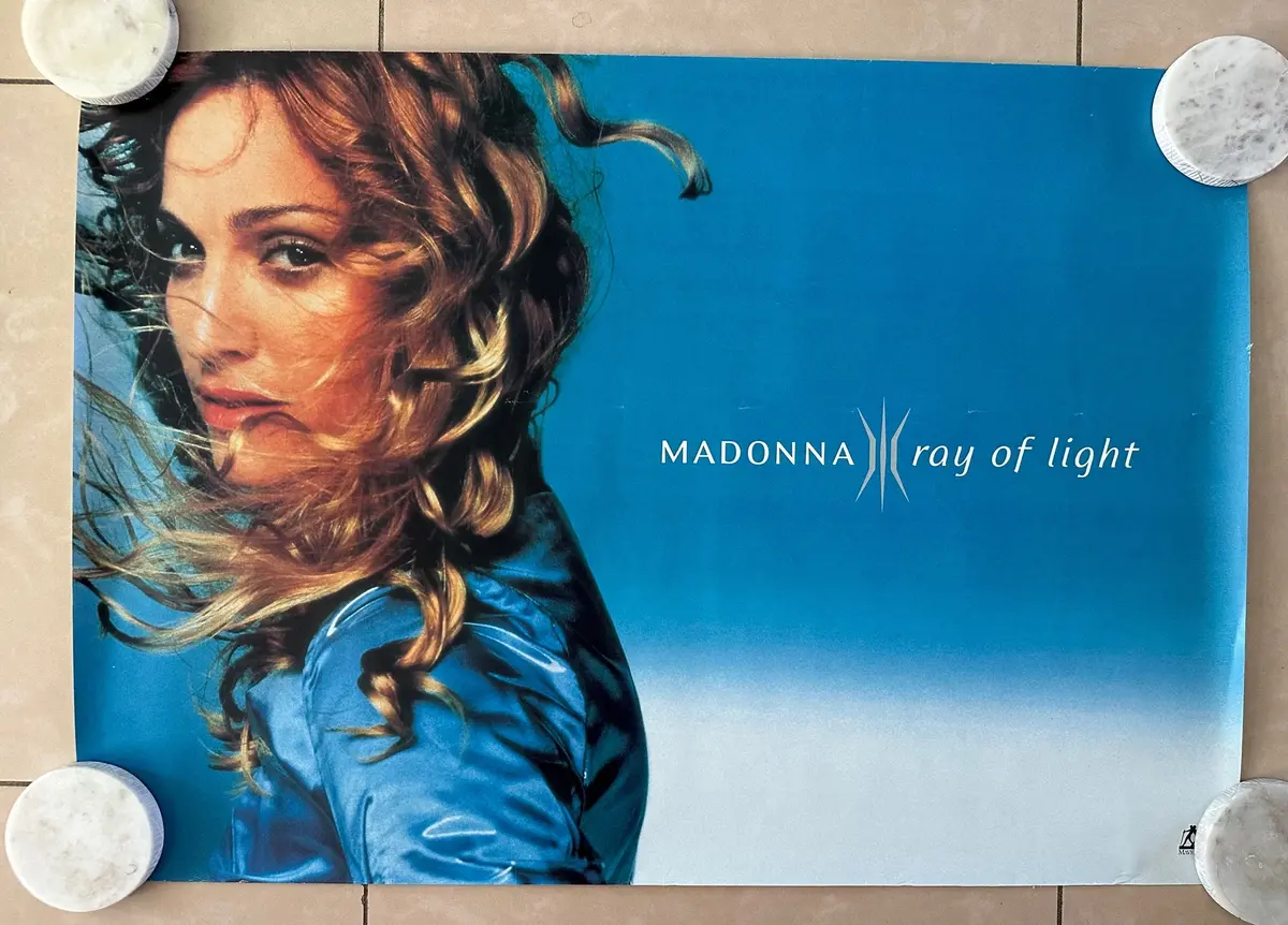 Madonna -- Ray Of Light '98 Promo  Poster  (Horizontal) 1