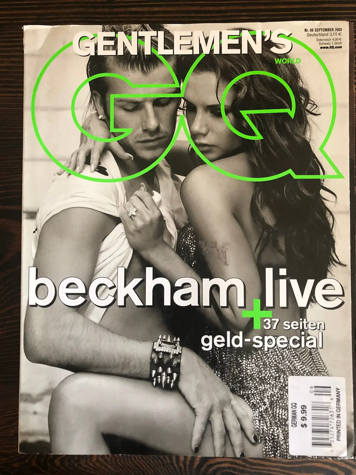 David & Victoria Beckham - German Gq - 2003 1