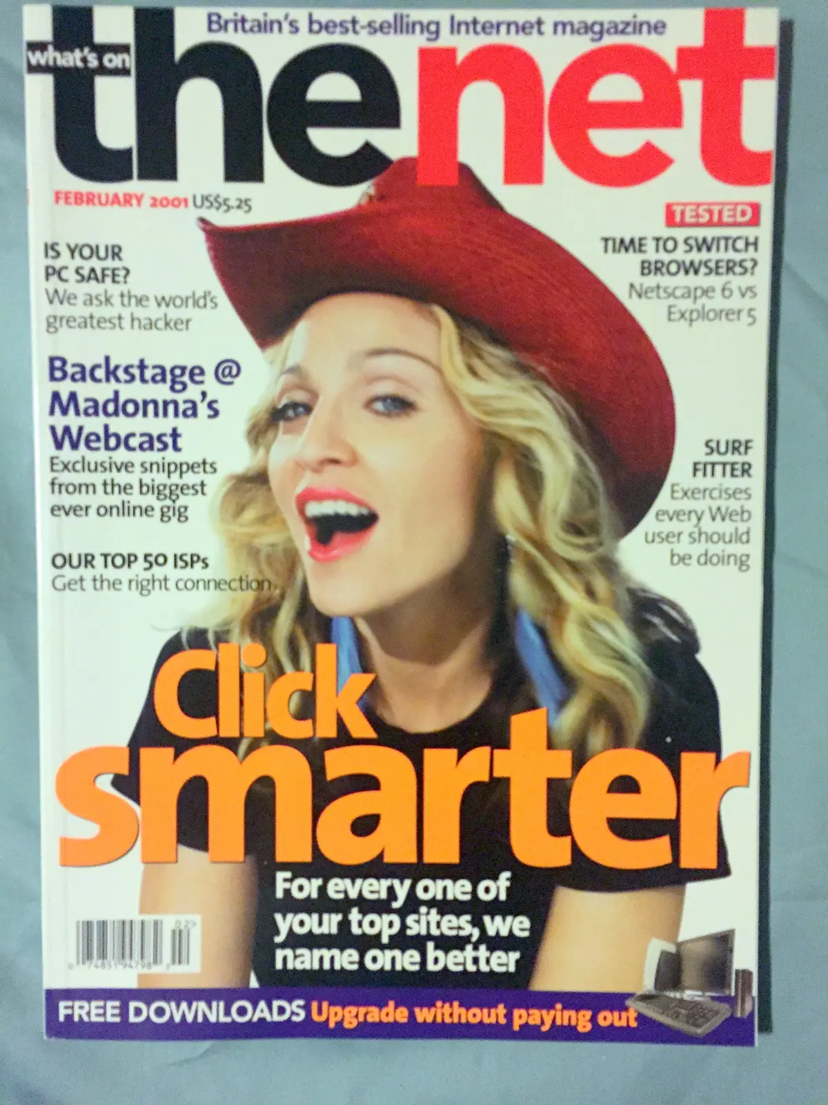 Madonna Magazine - The Net 2001 1