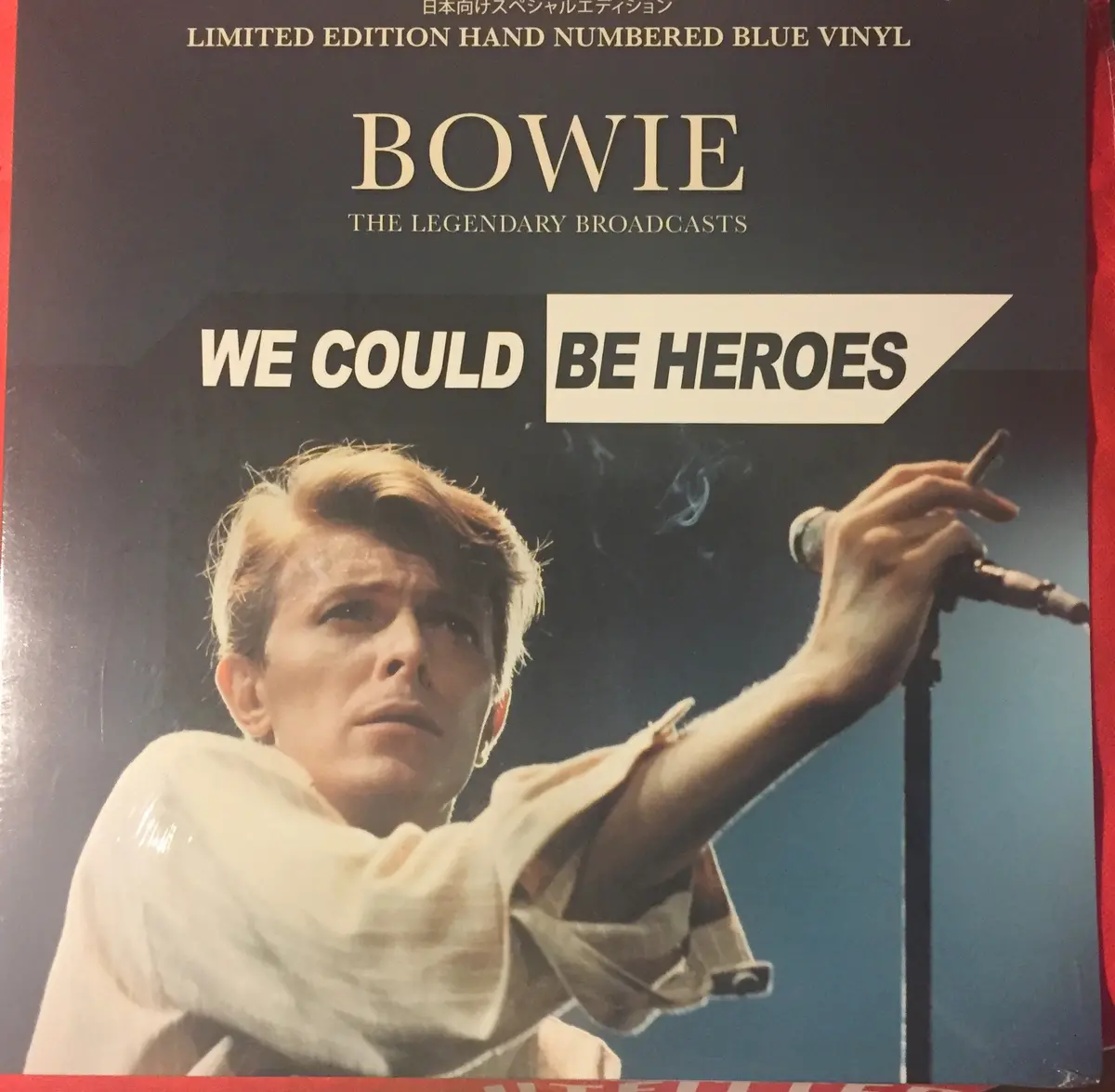 David Bowie - We Could Be Heroes Blue Vinyl - New Lp 1
