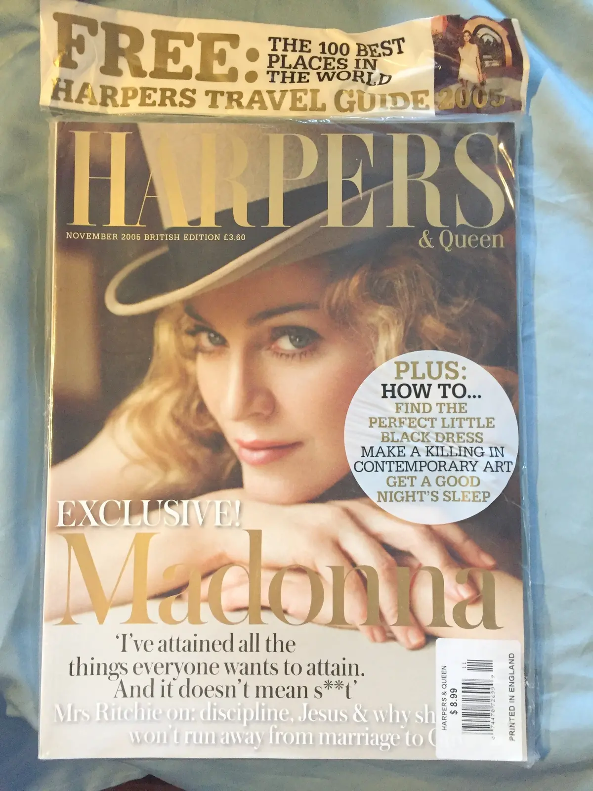 Madonna Magazine - Harpers & Queen 2006 Uk New 1