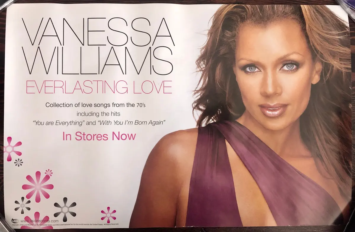Vanessa Williams - Everlasting Love - Promo Poster (Double Sided) 1