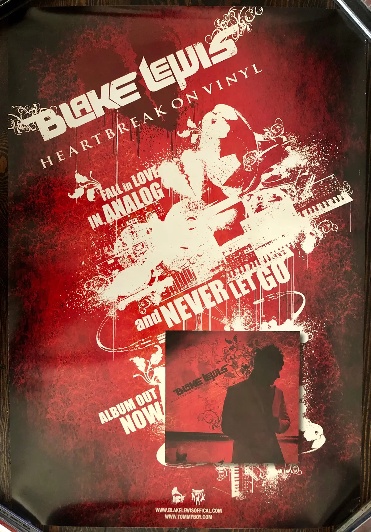 Blake Lewis - Heartbreak On Vinyl - Promo Poster 1