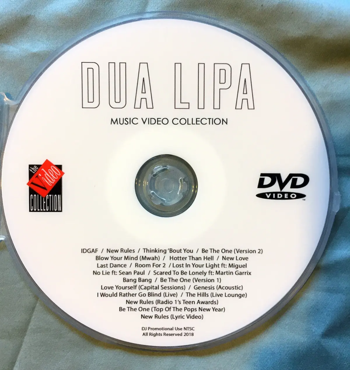Dua Lipa -  Dvd Collection Of Music Videos & Live 1