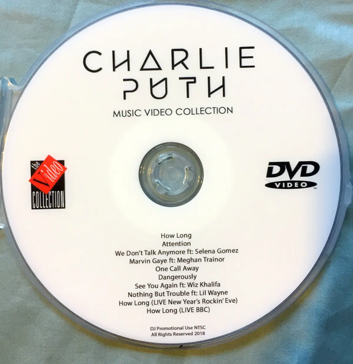 Charlie Puth - Dvd Music Videos & Live 1