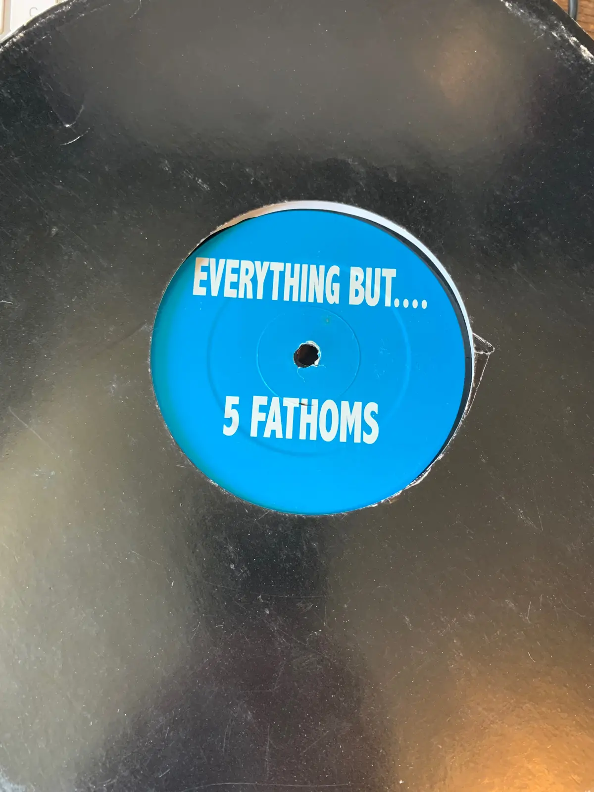 Ebtg (Everything But The Girl) 5 Fathoms Promo White Label 12" Remixes Lp Vinyl 1