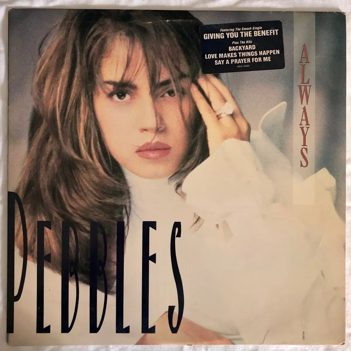 Pebbles ‎– Always - (Us Promo Lp Vinyl) Used 1