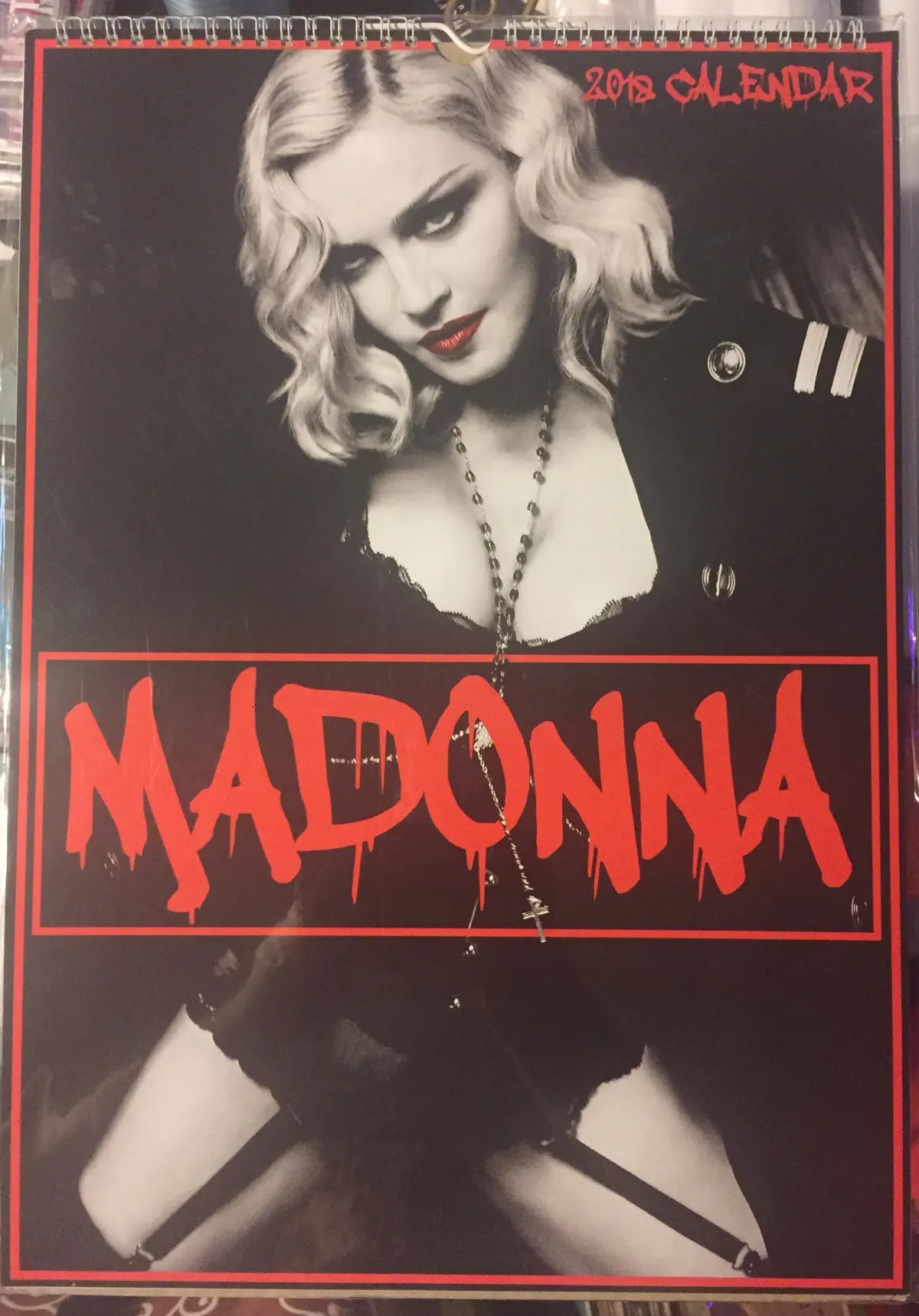 Madonna 2018 Large Import Calendar - New /Sale 1
