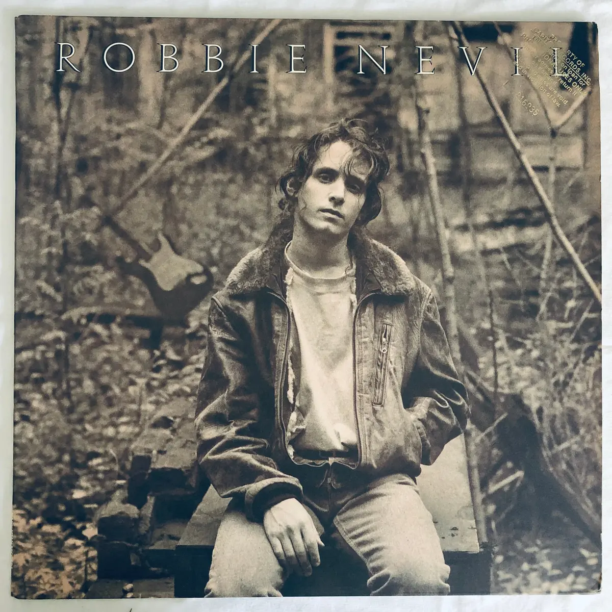 Robbie Nevil – Robbie Nevil - Lp Vinyl- Used 1