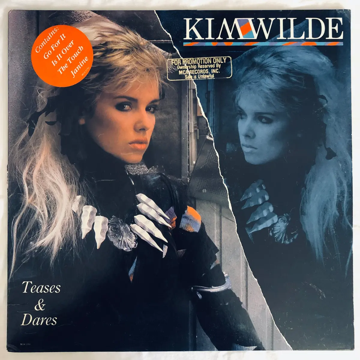 Kim Wilde – Teases & Dares - Promo Lp Vinyl - Used 1