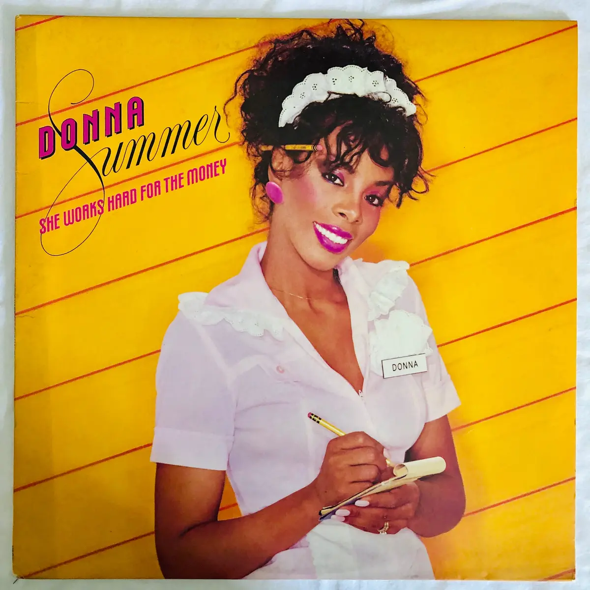 Donna Summer ‎– She Works Hard For The Money - (Us  Lp  Vinyl) Used 1