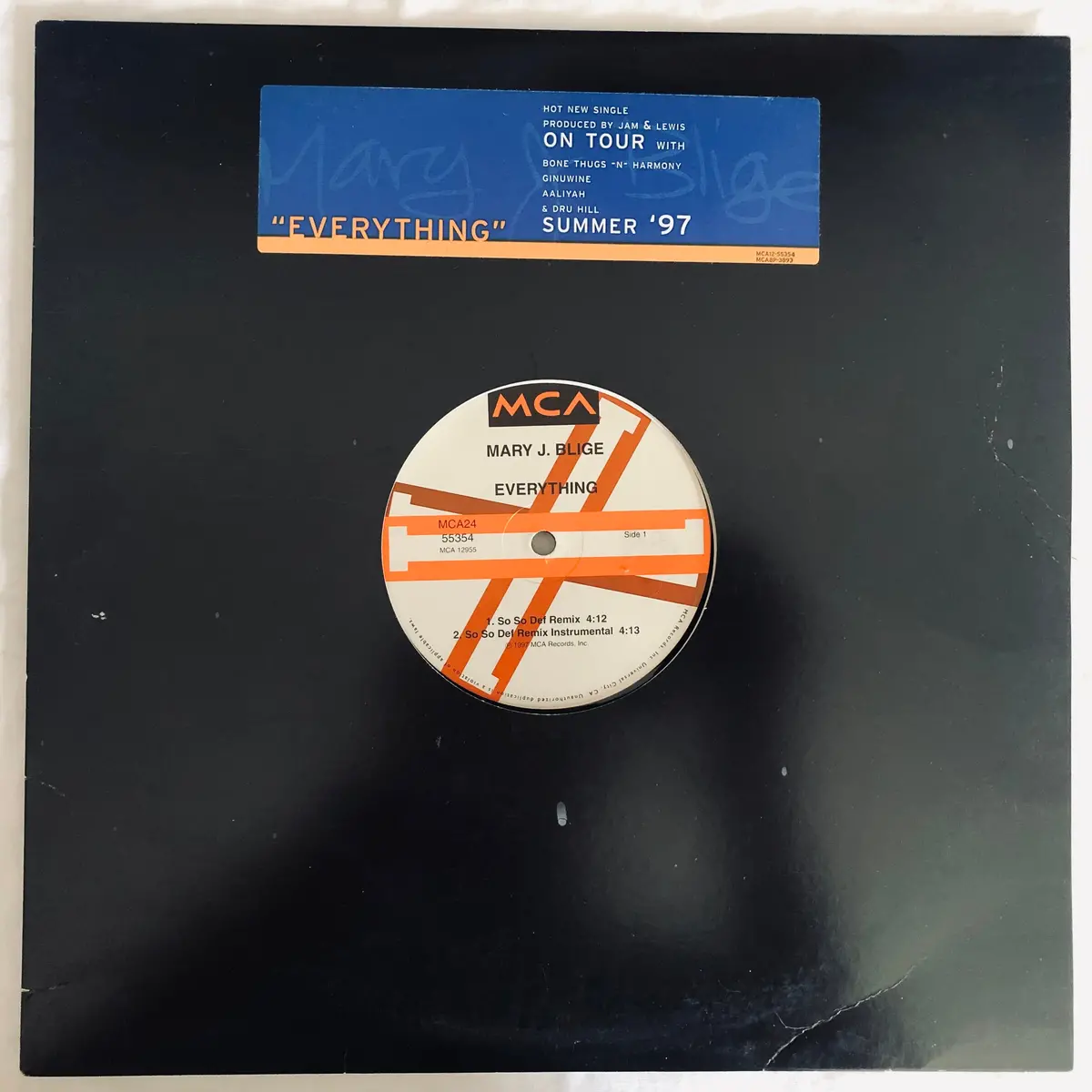 Mary J. Blige - "Everything" Summer '97 - 2 X 12" Vinyl - Used 1