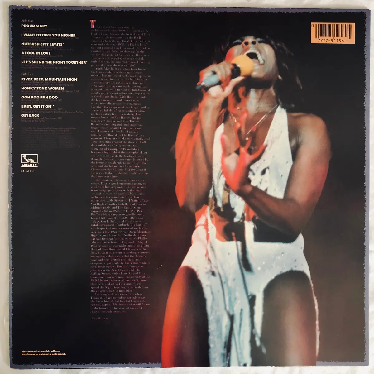 Ike & Tina Turner – Get Back! - Lp Vinyl - Used 2