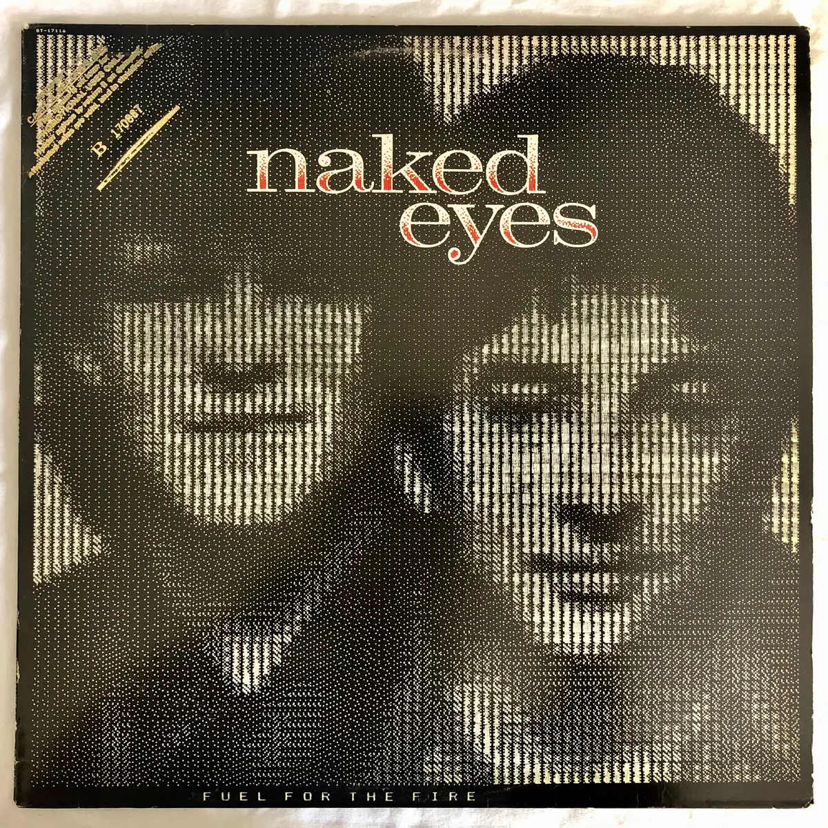 Naked Eyes ‎– Fuel For The Fire - Promo Lp Vinyl - Used 1