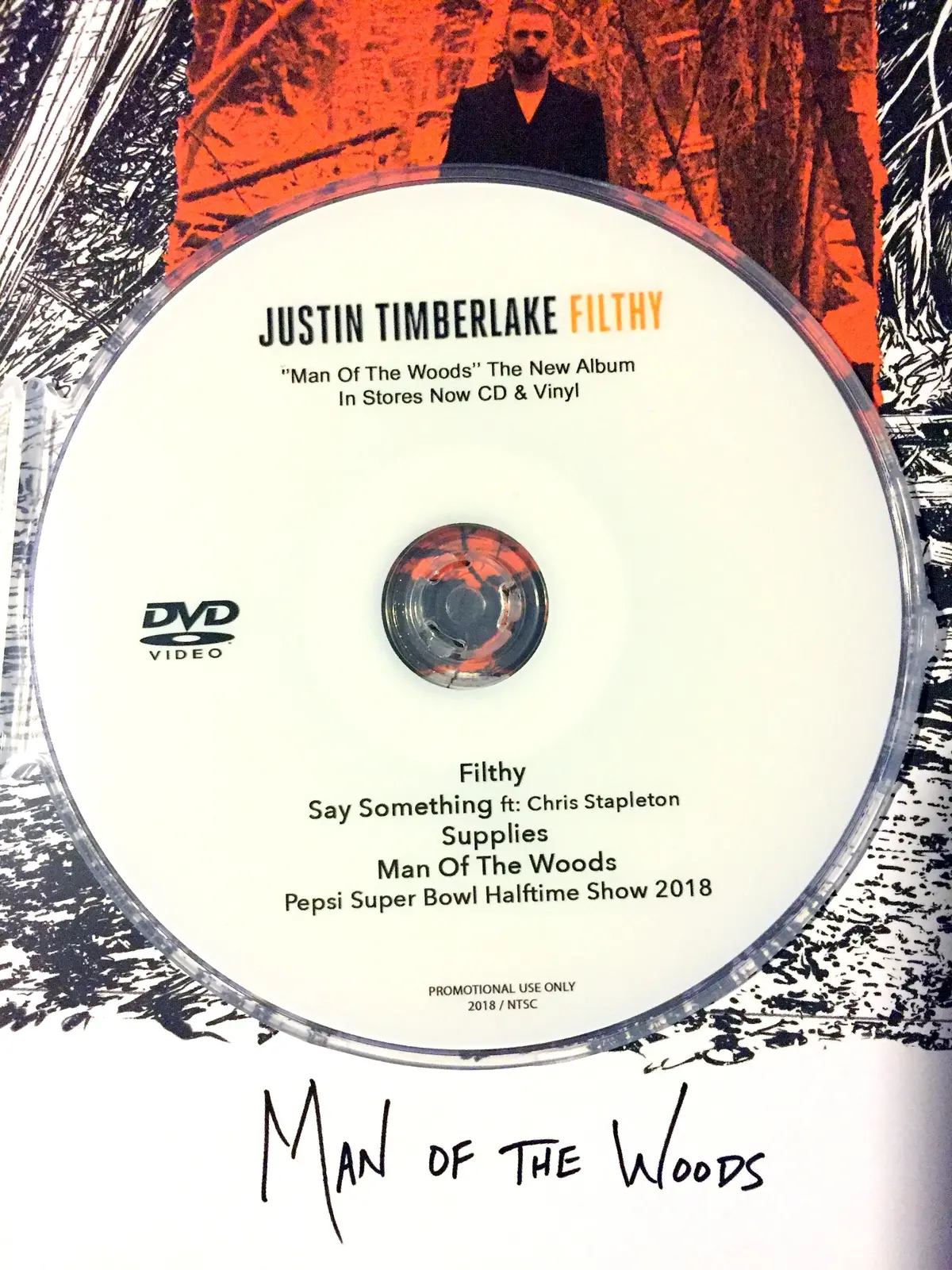 Justin Timberlake - Dvd Man Of The Woods Videos + Super Bowl 1