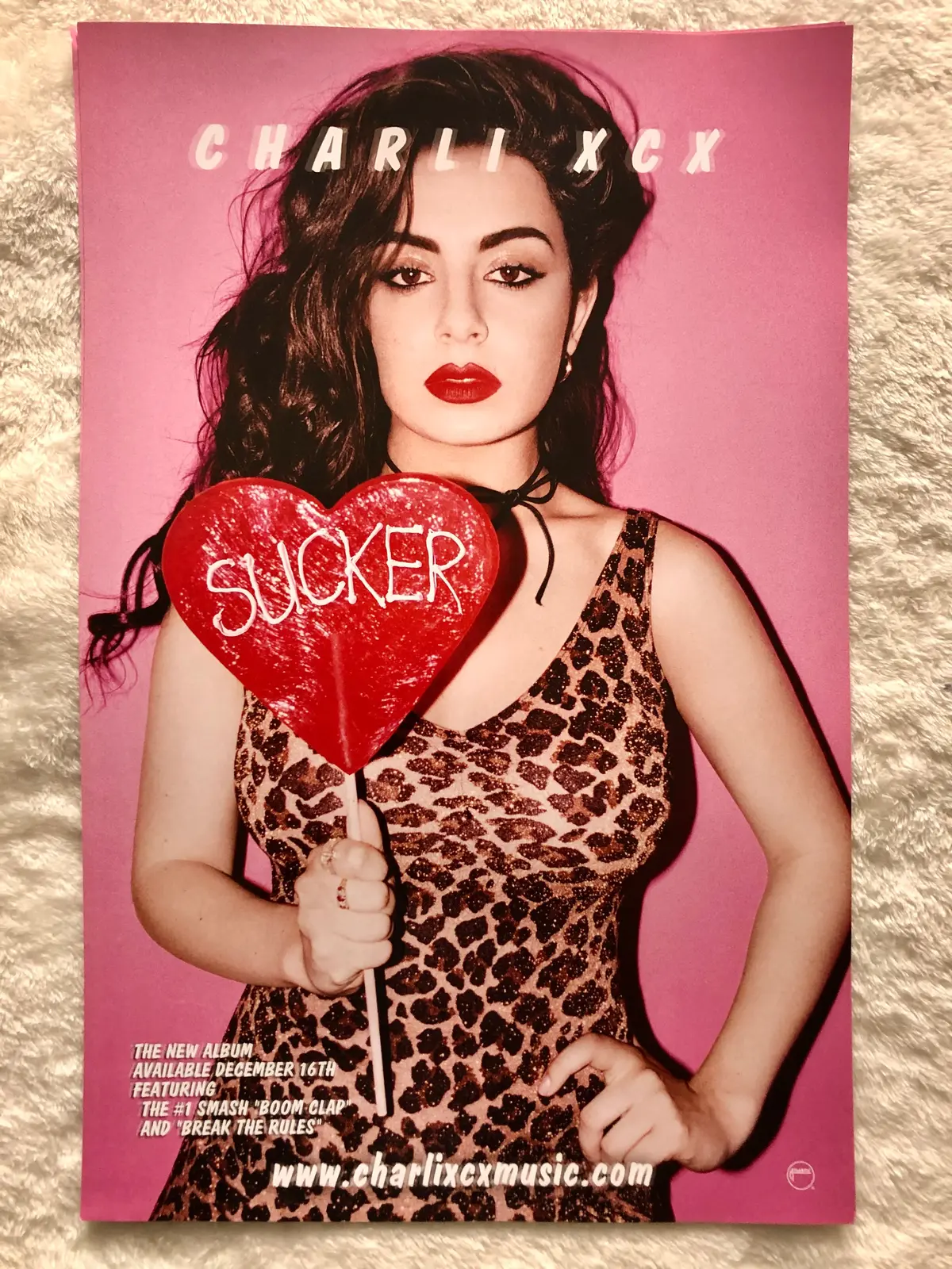 Charlie Xcx - Sucker - Promo Poster  11X17 1
