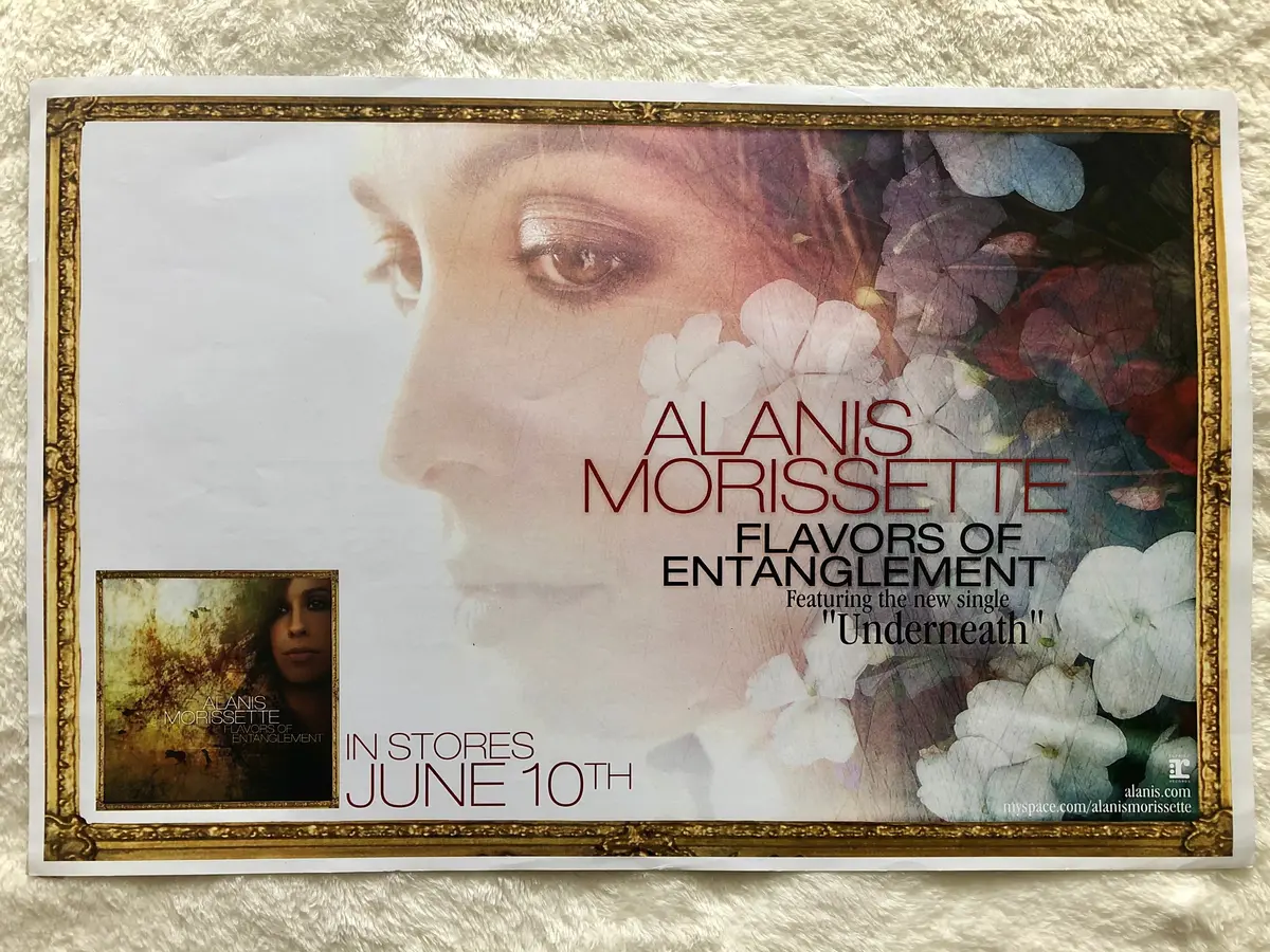 Alanis Morissette - Flavors Of Entanglement - Promo Poster 1